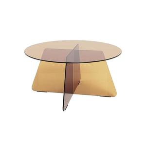 Masă de cafea SANOS, 80 cm, maro fumuriu imagine