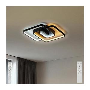 Brilagi - Plafonieră LED dimabilă VELO, 64 W, 230 V, 48x48 cm, cu telecomandă imagine