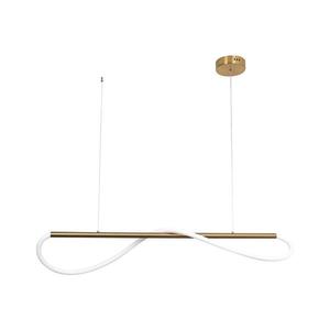 Lustră LED suspendată pe cablu MELECA LED/24W/230V 3000/4000/6000K 100 cm auriu imagine