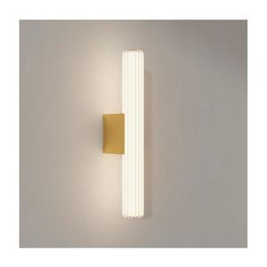 Aplică LED pentru oglindă de baie LINEA, 8W, 230V, 3000/4000/6000K, IP44, 45 cm, aurie imagine