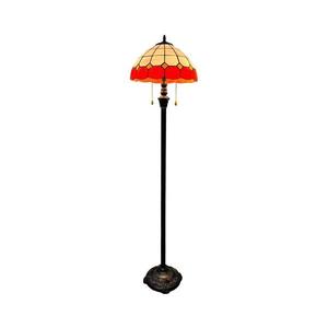 Brilagi - Lampă de podea Tiffany SIENNA cu vitralii 2xE27/60W/230V imagine