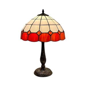 Brilagi - Lampă de masă Tiffany SIENNA cu vitralii 2xE27/60W/230V imagine