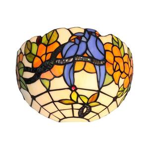 Brilagi - Aplică de perete Tiffany cu vitralii JUNGLE 1xE14/40W/230V imagine
