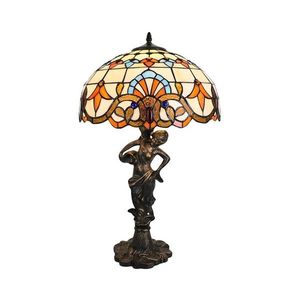 Brilagi - Lampă de masă Tiffany din vitralii MIRABELLA 1xE27/60W/230V imagine