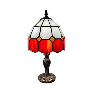 Brilagi - Lampă de masă Tiffany SIENNA din vitralii, 1xE27/60W/230V imagine