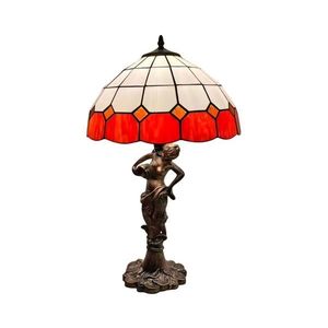 Brilagi - Lampă de masă Tiffany SIENNA cu vitralii 1xE27/60W/230V imagine