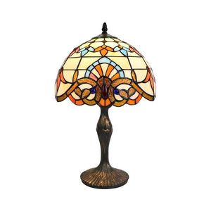 Brilagi - Lampă de masă Tiffany din vitralii MIRABELLA 1xE27/60W/230V imagine
