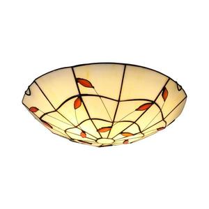 Brilagi - Plafonieră Tiffany din vitralii FOLIA 2xE27/60W/230V Ø 40 cm imagine