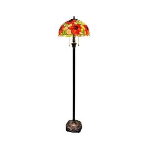 Brilagi - Lampă de podea Tiffany cu vitralii SUNFLOWER 2xE27/60W/230V imagine