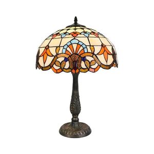 Brilagi - Lampă de masă în stil Tiffany cu vitralii MIRABELLA 2xE27/60W/230V imagine
