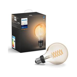 LED Bec dimmabil Philips Hue WHITE FILAMENT G93 E27/7W/230V 2100K imagine
