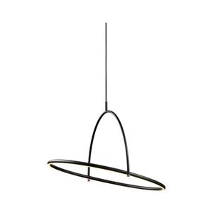 Halo Design 749546 - Lustra LED dimabilă TILT, suspendată pe cablu, LED/40W/230V, Ø 60 cm, negru imagine