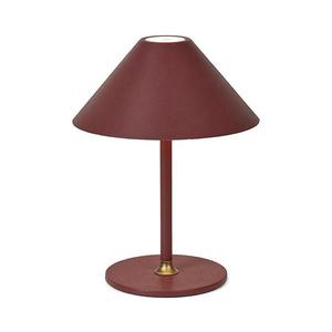 Halo Design 800834 – Lampă de masă HYGGE LED, dimabilă și reîncărcabilă, 3W, baterie 4000 mAh, IP54, vișinie imagine
