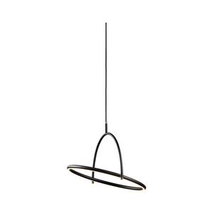 Halo Design 749539 - Pendul LED TILT, dimabil, 40W/230V, Ø 40 cm, negru imagine