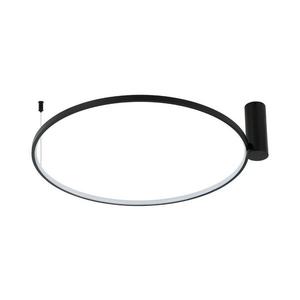 Plafonieră LED RING S, 34W/230V, 3000/4000/6000K, Ø 60 cm, neagră imagine
