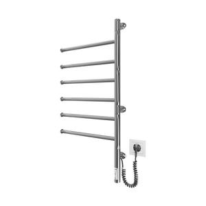 Uscător electric rotativ pentru prosoape VEER 80W/230V 82, 5x44, 5 cm oțel inoxidabil/crom lucios imagine