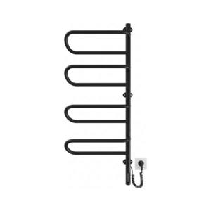 ELECTRA Uscător rotativ electric pentru prosoape 120W/230V 102, 5x44, 5 cm inox/negru, montare pe partea dreaptă imagine