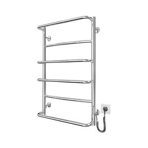 Radiator de baie tip scară LUX 105 W / 230 V, 81 x 52 cm, inox / crom lucios, cu racordare pe partea dreaptă imagine