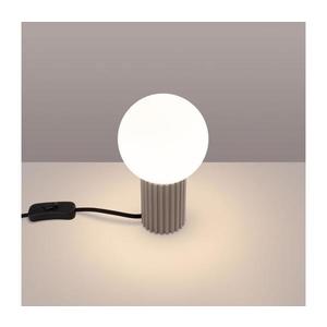 Lampă de masă SL.1746 HALO 1xG9/8W/230V d. 12 cm bej imagine