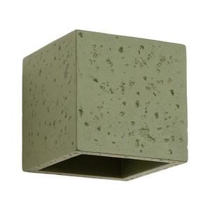 SL.1843 - Aplica spot de perete QUAD 1xG9/8W/230V beton/verde imagine