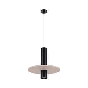 SL.1882 - Pendul pe cablu PELTA 1xGU10/10W/230V negru/crem imagine