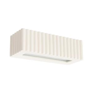 SL.1886 - Aplică de perete RIGATA, 1xE27/15W/230V, ceramică/crem imagine