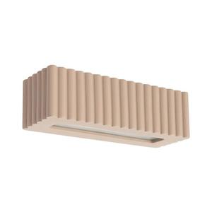 SL.1887 - Aplica de perete RIGATA 1xE27/15W/230V ceramică/taupe imagine