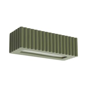 SL.1888 - Aplica de perete RIGATA 1xE27/15W/230V, ceramică, verde imagine
