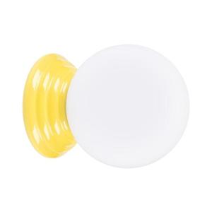 SL.1892 - Aplica de perete pentru baie ZORI, 1xG9/8W/230V, IP44, galbenă imagine