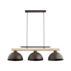 Lustră pe cablu VERTA 3xE27/15W/230V maro/bej imagine