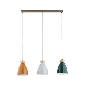 Lustră cu cablu GALIA, 3xE27/15W/230V, multicoloră imagine