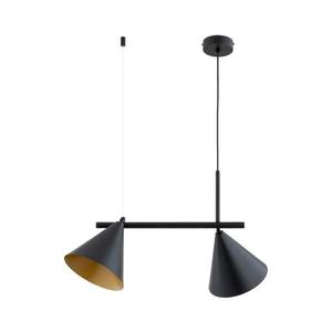 Lustră suspendată pe cablu ZELTA 2xE27/15W/230V neagră imagine