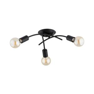 Plafonieră TORIZO 3xE27/15W/230V, neagră imagine