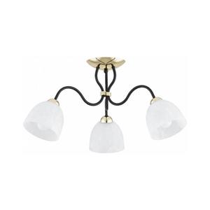 Lustră aplicată ARIEL, 3xE27/15W/230V, auriu/negru imagine