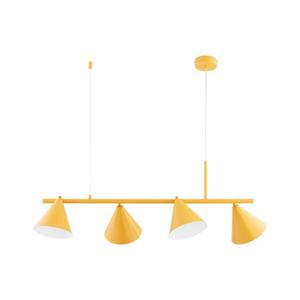 Lustră cu cablu ZELTA 4xE27/15W/230V galbenă imagine