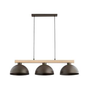 Lustră pe cablu VERTA 3xE27/15W/230V maro/bej imagine