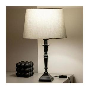 Brilagi - Lampă de masă CERIA 1xE27/60W/230V Ø 30 cm negru/gri imagine