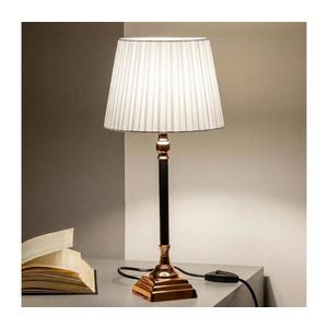 Brilagi - Lampă de masă CERIA 1xE14/40W/230V Ø 25 cm cupru/alb imagine