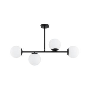 Lustru cu tijă GLORIS, 4 x E14, 10 W, 230 V, negru imagine