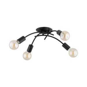 Plafonieră TORIZO 4xE27/15W/230V, negru imagine
