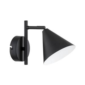 Lampă de perete ZELTA, 1x E27/15W/230V, neagră imagine