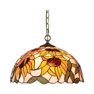 Prezent 238 - Candelabru Tiffany pe lanț, 2xE27/60W/230V imagine