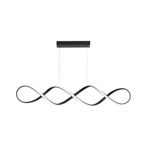 Brilagi - Lustră LED reglabilă suspendată pe cablu DNA LED/41W/230V, neagră + telecomandă imagine