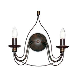 Ideal Lux - Lampă de perete CORTE, 2xE14/40W/230V, cupru imagine