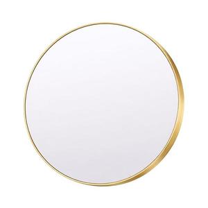 Oglindă de perete CHICAGO, Ø 40 cm, auriu imagine