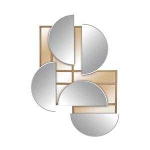 Oglindă de perete MIRO 127x90 cm aurie imagine