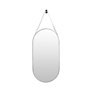 Oglindă de perete MIAMI 100 x 50 cm, argintie imagine