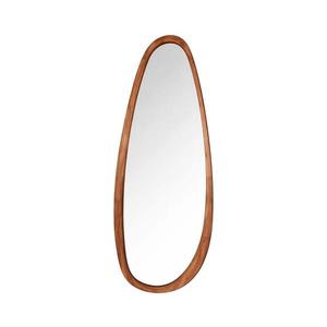 Oglindă de perete VALERIA, 150 x 70 cm, finisaj nuc imagine