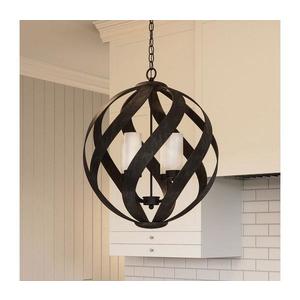 Quintiesse QN-BLACKSMITH-4P-OBK - Lustră de exterior BLACKSMITH 4xE14/40W/230V IP44 negru imagine