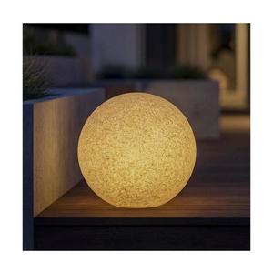 45935 - Lampă de exterior STONO 1xE27/20W/230V, Ø 30 cm, IP65, bej imagine